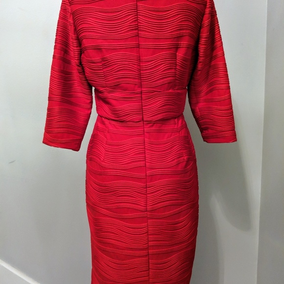 Gorgeous J Howard V-Neck Red Dress - Picture 4 of 4
